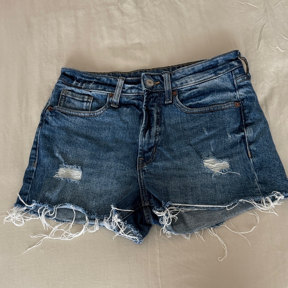 Old Navy High Rise O.G. Straight Jean Shorts